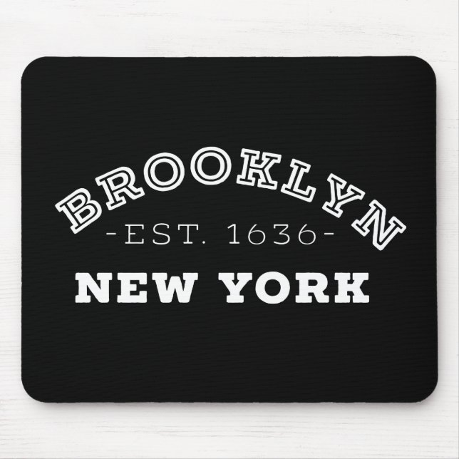 Tapis De Souris Brooklyn New York (Devant)