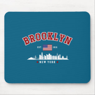 Tapis De Souris Brooklyn New York Établie en 1816