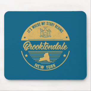 Tapis De Souris Brooktondale New York C'est où mon histoire commen