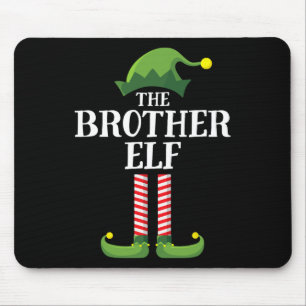 Tapis De Souris Brother Elf Matching Famille Groupe Noël
