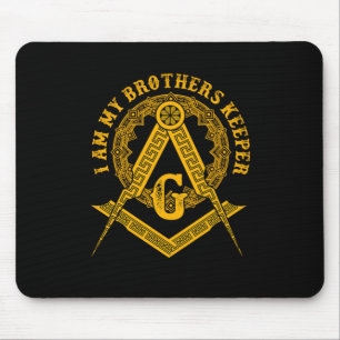Tapis De Souris Brothers Keeper Illuminati Symbol Masonic Conspira