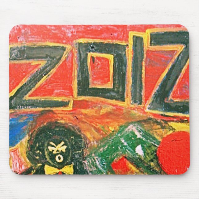 Tapis De Souris brouillon noir 2012 (Devant)