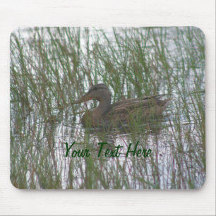 Tapis De Souris Brown Canard Nature Photographie Mousepad