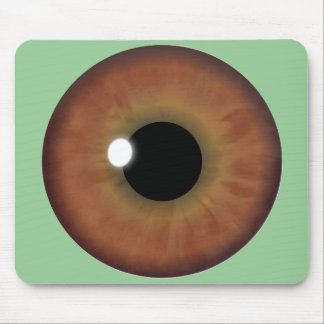 Tapis De Souris Brown Eye Iris Cool personnalisé Pad de souris