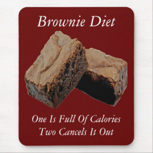 Tapis De Souris Brownie Diet