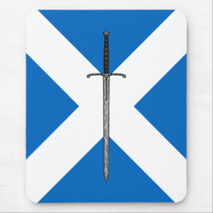 Tapis De Souris Bruce Sword sur Saltire
