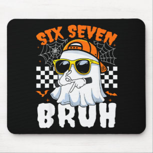 Tapis De Souris Bruh 67 Halloween Drôle Six Sept Mème Brainrot Fan