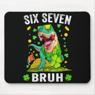 Tapis De Souris Bruh 67 mème jour de la Saint-Patrick six sept enf