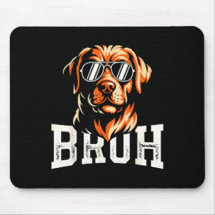 Tapis De Souris Bruh chien mème drôle labrador retriever 