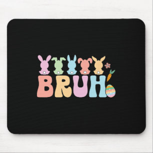 Tapis De Souris Bruh Mème Drôle Dire Bro Salutation Ados garçons E