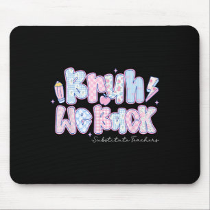 Tapis De Souris Bruh on est de retour Professeurs remplaçants Cray