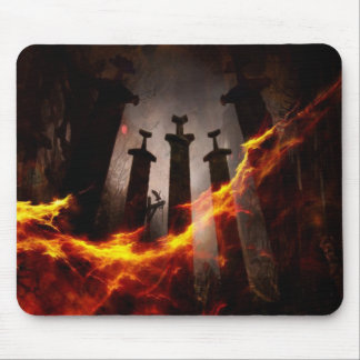 Tapis De Souris Brûlé à la terre