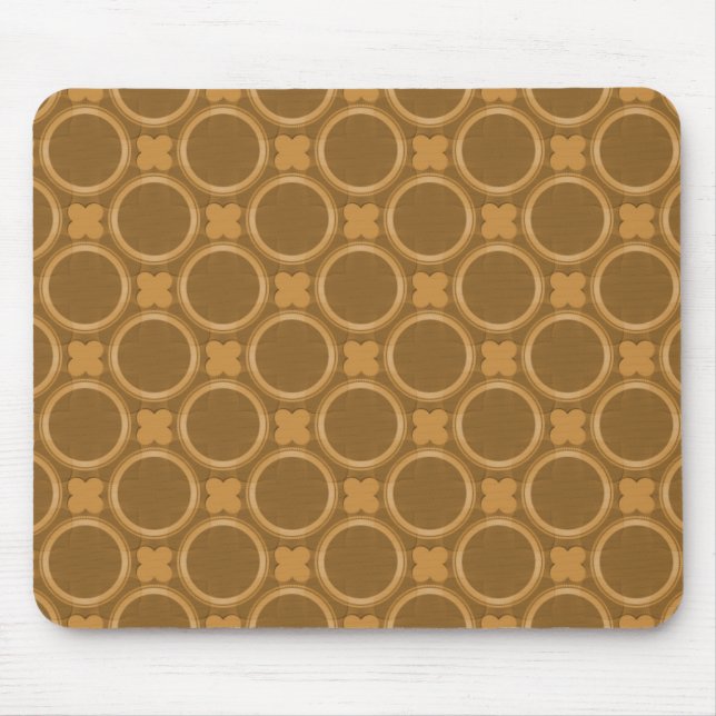 Tapis De Souris Brûlé Orange charme irky Mousepad (Devant)