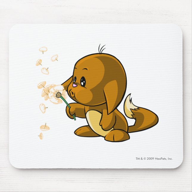 Tapis De Souris Brun de Kacheek (Devant)
