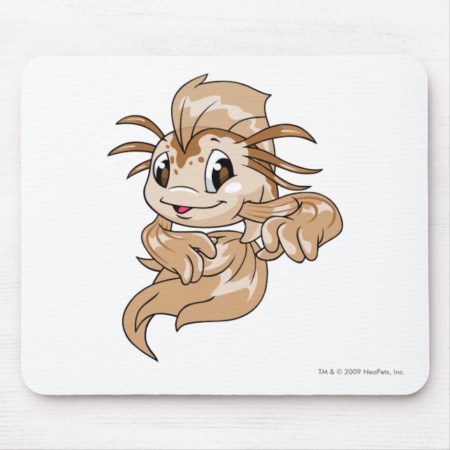 Tapis De Souris Brun de Koi (Devant)