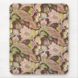 Tapis De Souris brun de Paisley