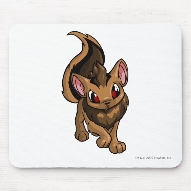 Tapis De Souris Brun de Xweetok (Devant)