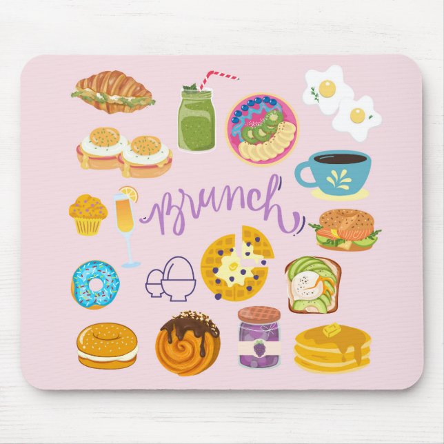 Tapis De Souris Brunch Squad (Devant)