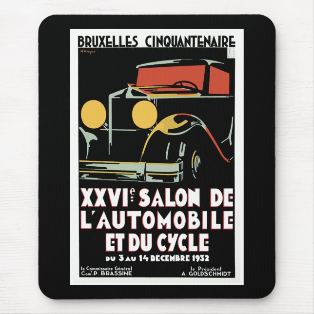 Tapis De Souris Bruxelles Cinquantenaire (Devant)