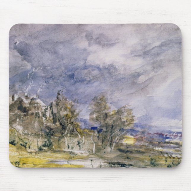 Tapis De Souris Bruyère de John Constable | Hampstead de Wa bon (Devant)