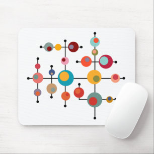 Tapis De Souris Bubbles de Mid-Century