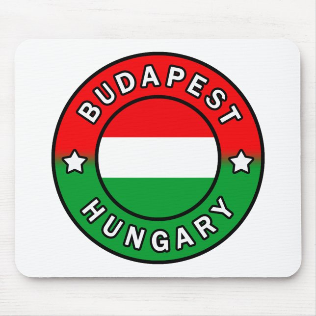 Tapis De Souris Budapest Hongrie (Devant)