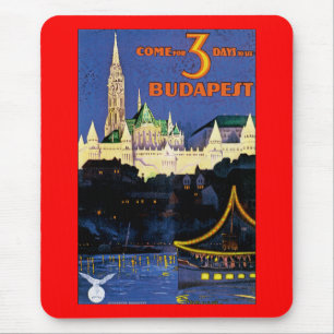 Tapis De Souris Budapest vintage