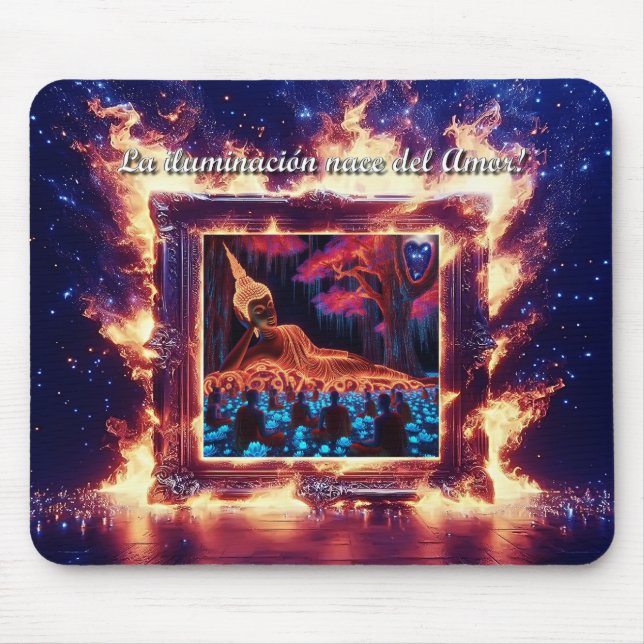 Tapis De Souris Buddha es Amor Propio (Devant)