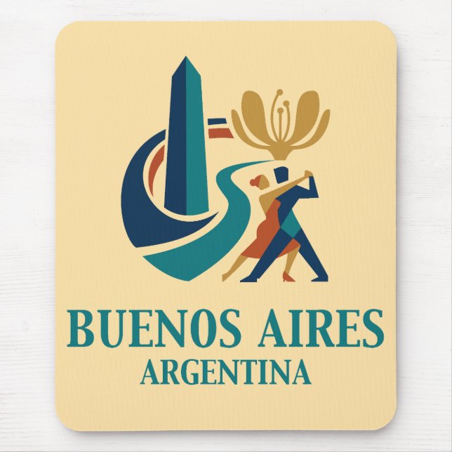 Tapis De Souris Buenos Aires Argentine (Devant)