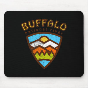Tapis De Souris Buffalo National River Hiking Tee - Vintage Arkans