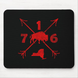 Tapis De Souris Buffalo New York Ny _ Indicatif régional 716