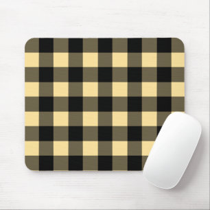 Tapis De Souris Buffle noir et jaune