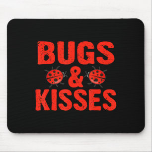 Tapis De Souris Bugs & Bisous Câlins Coccinelles Saint-Valenti
