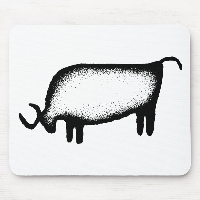 Tapis De Souris Bull - noir (Devant)