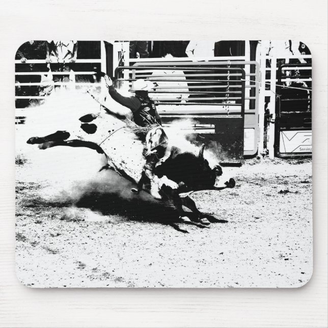 Tapis De Souris Bull Riding Champ (Devant)
