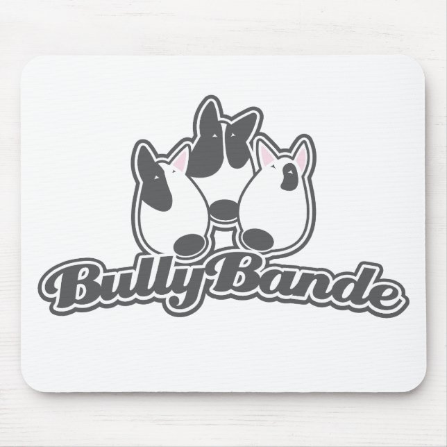 Tapis De Souris Bull-terrier - despote Bande (Devant)