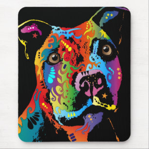 Tapis De Souris Bull-terrier du Staffordshire