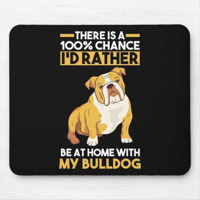 Tapis De Souris Bulldog anglais (Devant)