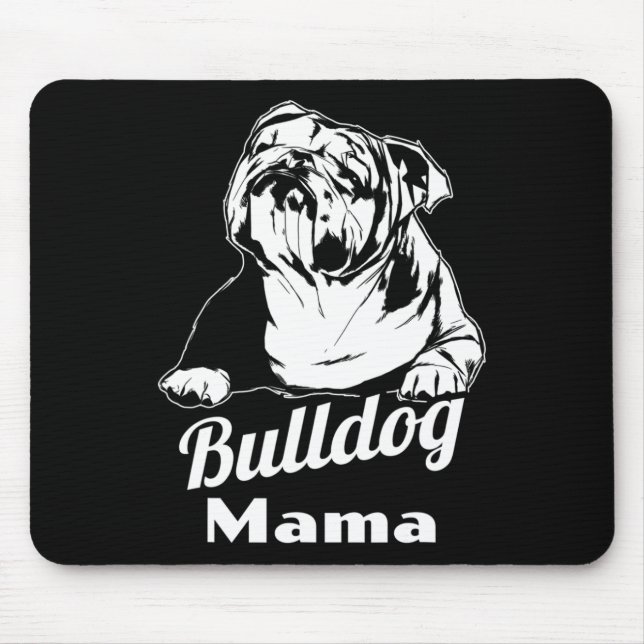 Tapis De Souris Bulldog Mama (Devant)