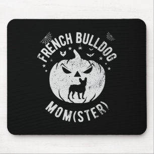 Tapis De Souris Bulldog Momster - Halloween