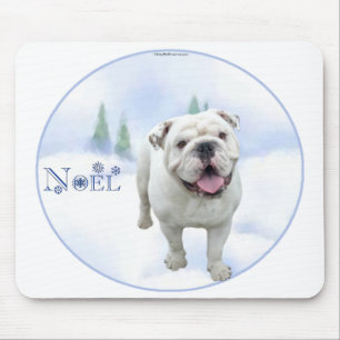 Tapis De Souris Bulldog Noel Mousepad