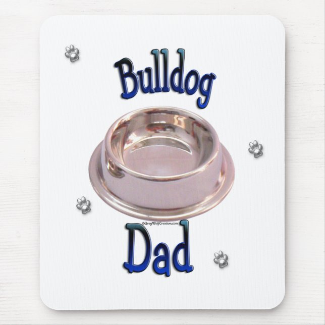 Tapis De Souris Bulldog Papa (Devant)