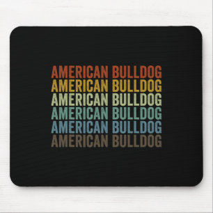 Tapis De Souris Bulldog Retro