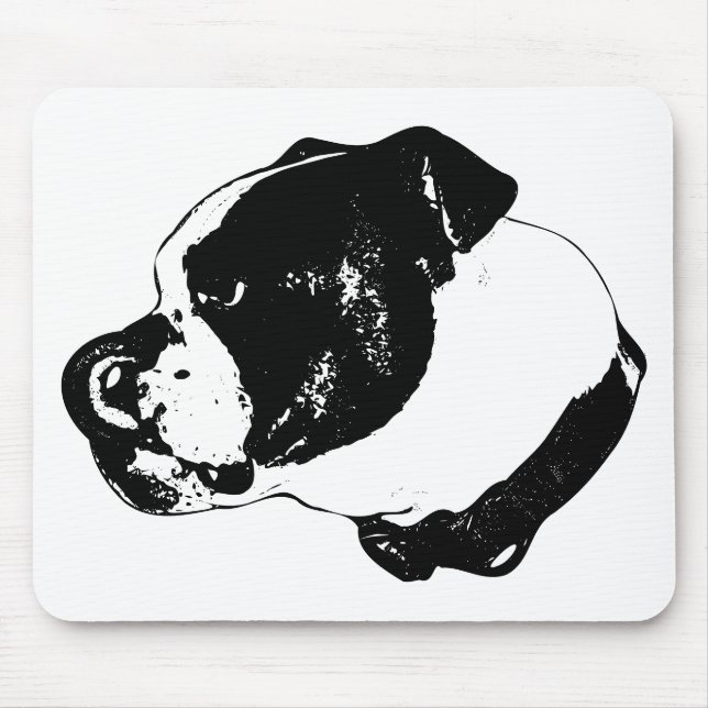 Tapis De Souris Bulldog Side-Lick Desk Pad (Devant)
