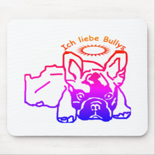 Tapis De Souris Bulldogge français Mousepad