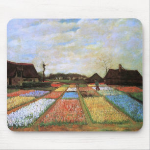 Tapis De Souris Bulle Fields Holland Van Gogh Art