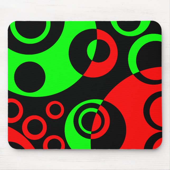 Tapis De Souris Bulles Abstraites 01 - V2 (Devant)