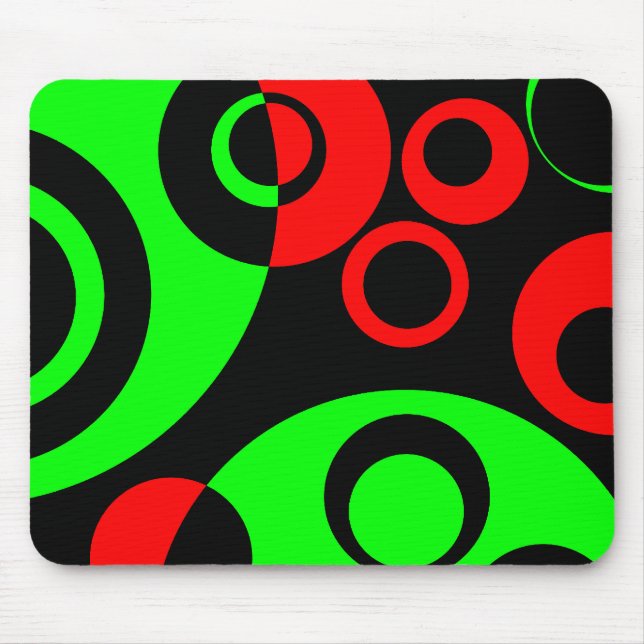 Tapis De Souris Bulles Abstraites 03 - V2 (Devant)