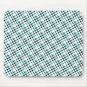 Tapis De Souris Bulles rétro turquoises Mousepad