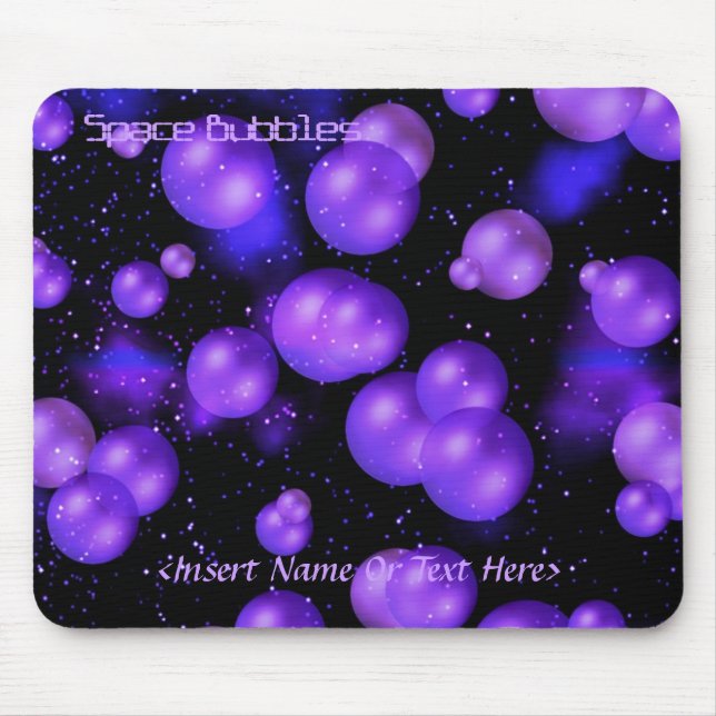 Tapis De Souris Bulles spatiales (Devant)
